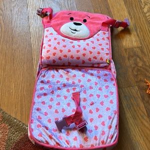 Build a bear travel seat (luggage attachment)